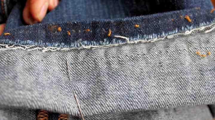 Як зістарити джинси
